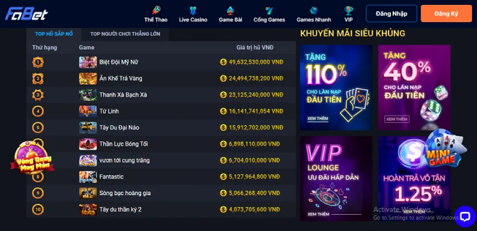 Các phần thưởng độc quyền và ưu đãi hấp dẫn dành cho thành viên Luck8 VIP